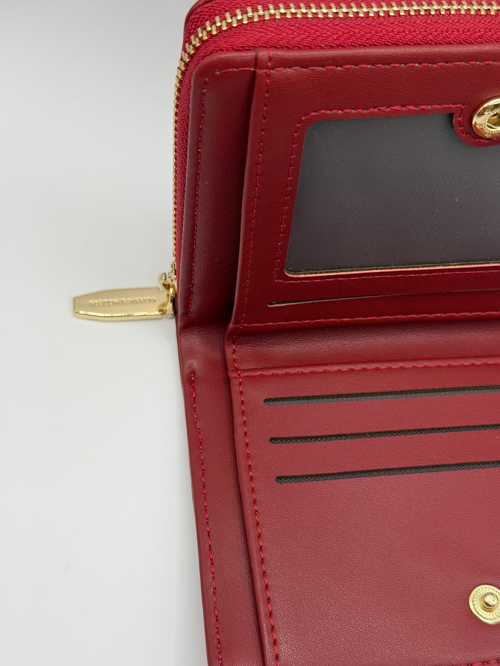Porte Feuille Rouge - Classic & Modern