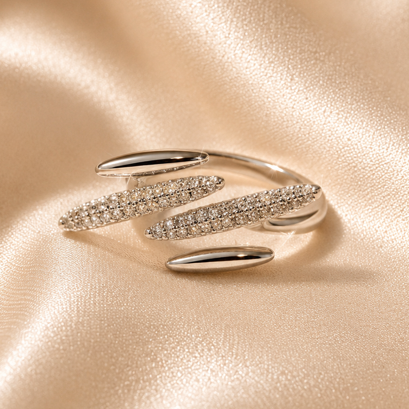 Bague argent Fantaisie