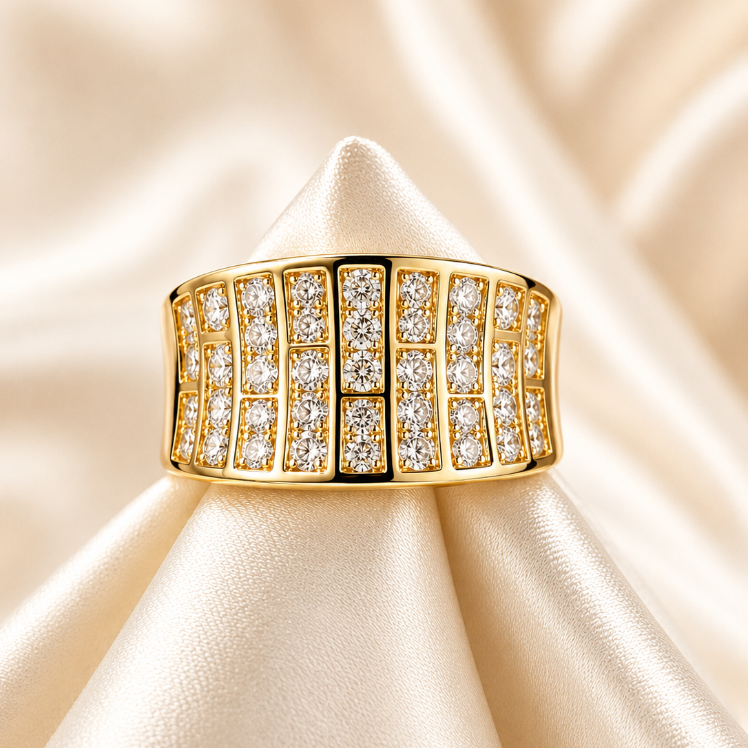 Bague Classique Couleur Dorée