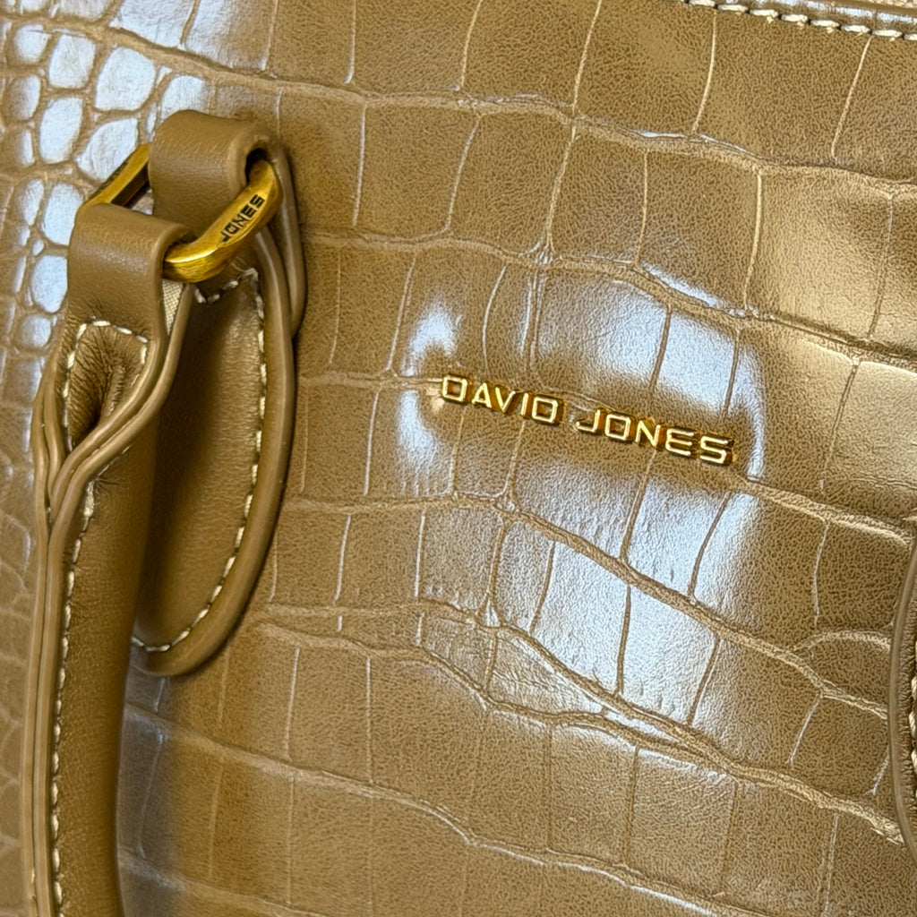 Sac Croco Olive Green