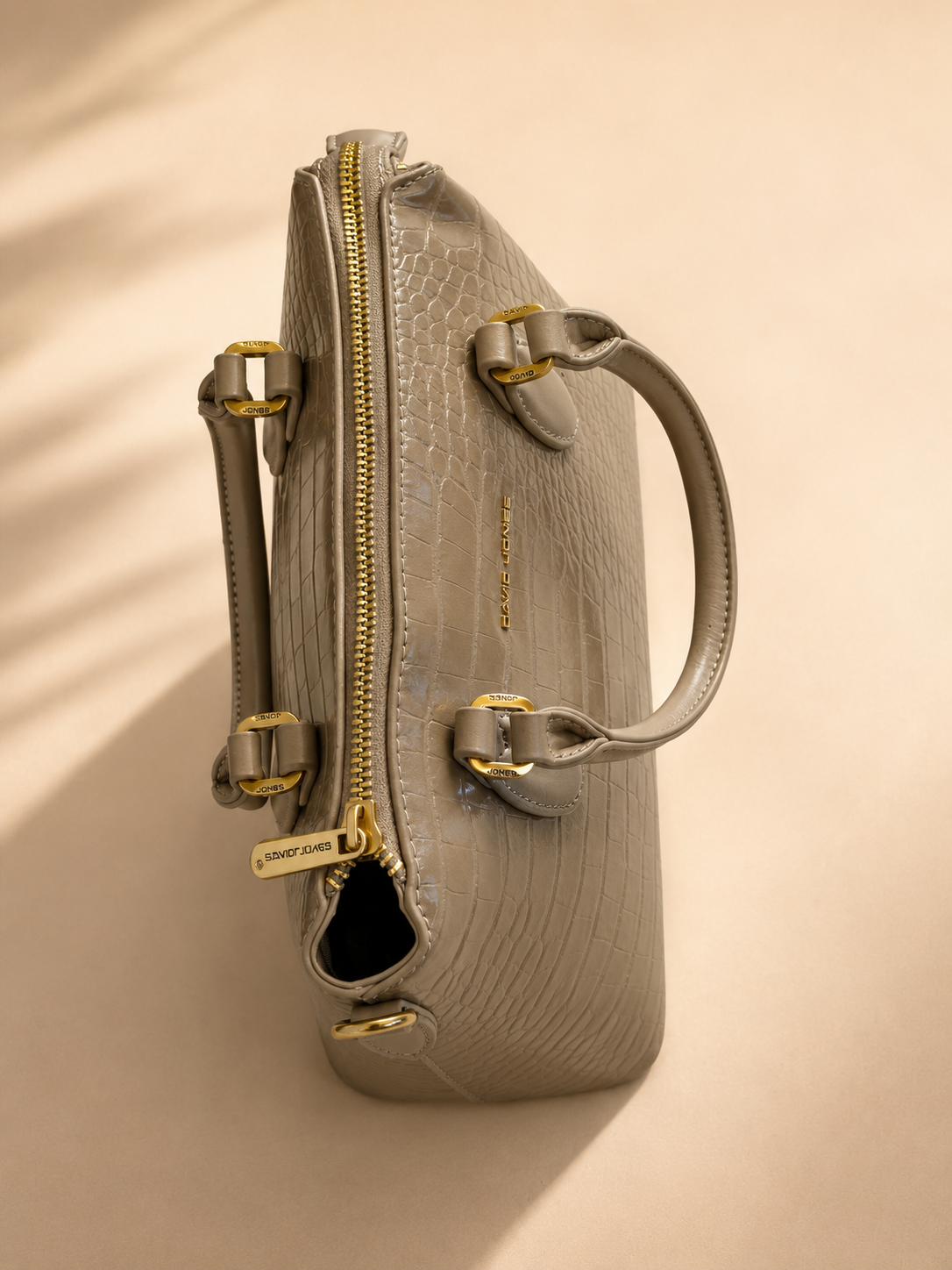 Sac Croco Olive Green